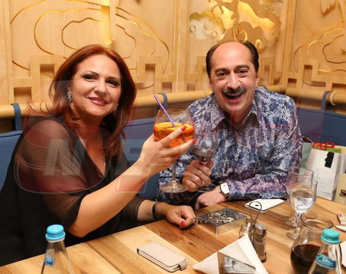 În astfel de ipostaze, doar Romică Ţociu a mai văzut-o pe Nicoleta! Ce dezinhibată e soţia actorului! Invitaţii au rămas cu gura căscată când au văzut-o!