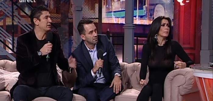 VIDEO / Look păcătos. Oana Zăvoranu, cu sânii la vedere în emisiunea lui Dan Capatos!