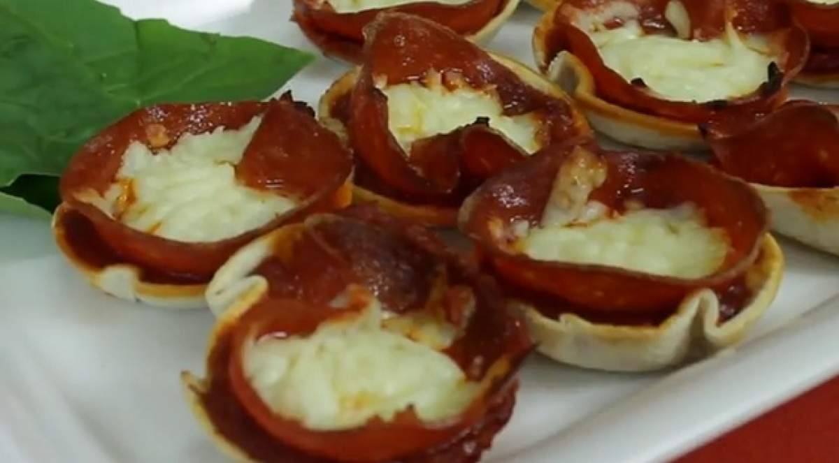 VIDEO / REŢETA ZILEI: VINERI - Deliciu instant! Cum să faci pizza tortilla în mai puţin de 20 de minute