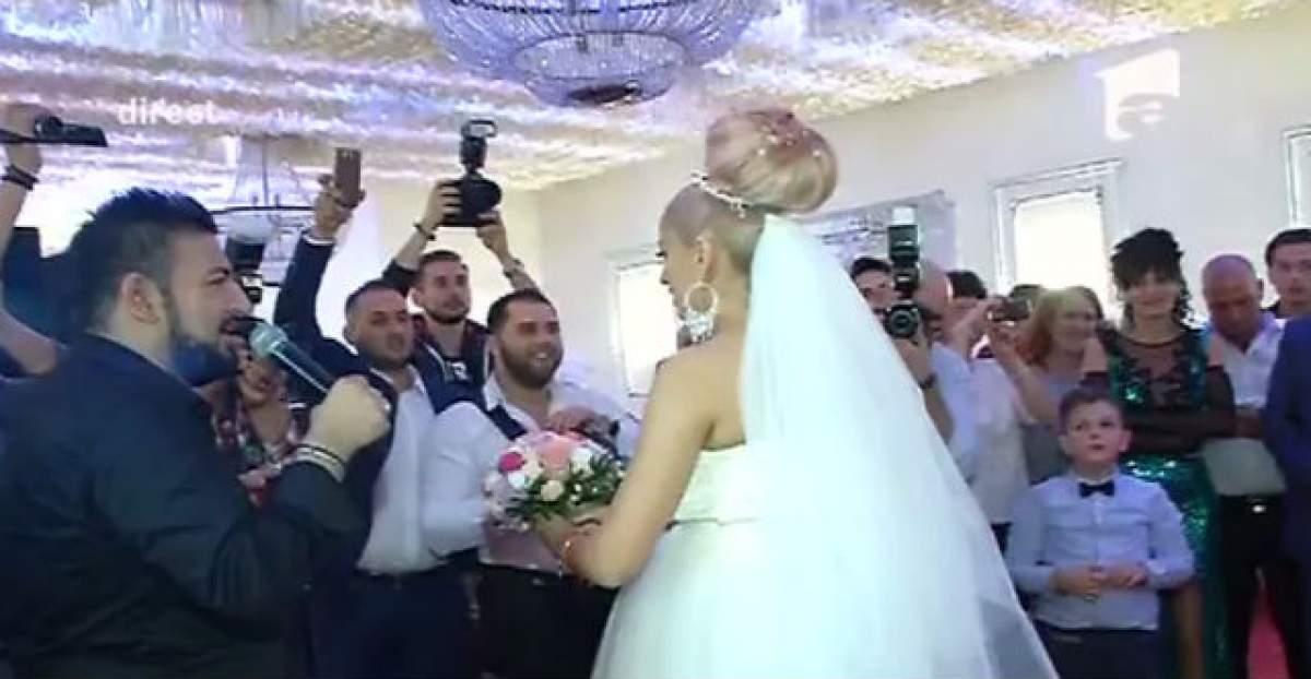 VIDEO / Uite cine a prins buchetul de mireasă al Sânzianei Buruiană! Bat clopote de nuntă pentru un alt cuplu monden?