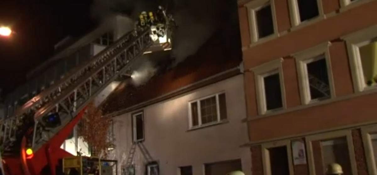 VIDEO / Patru români şi-au pierdut viaţa în urma unui incendiu în Germania