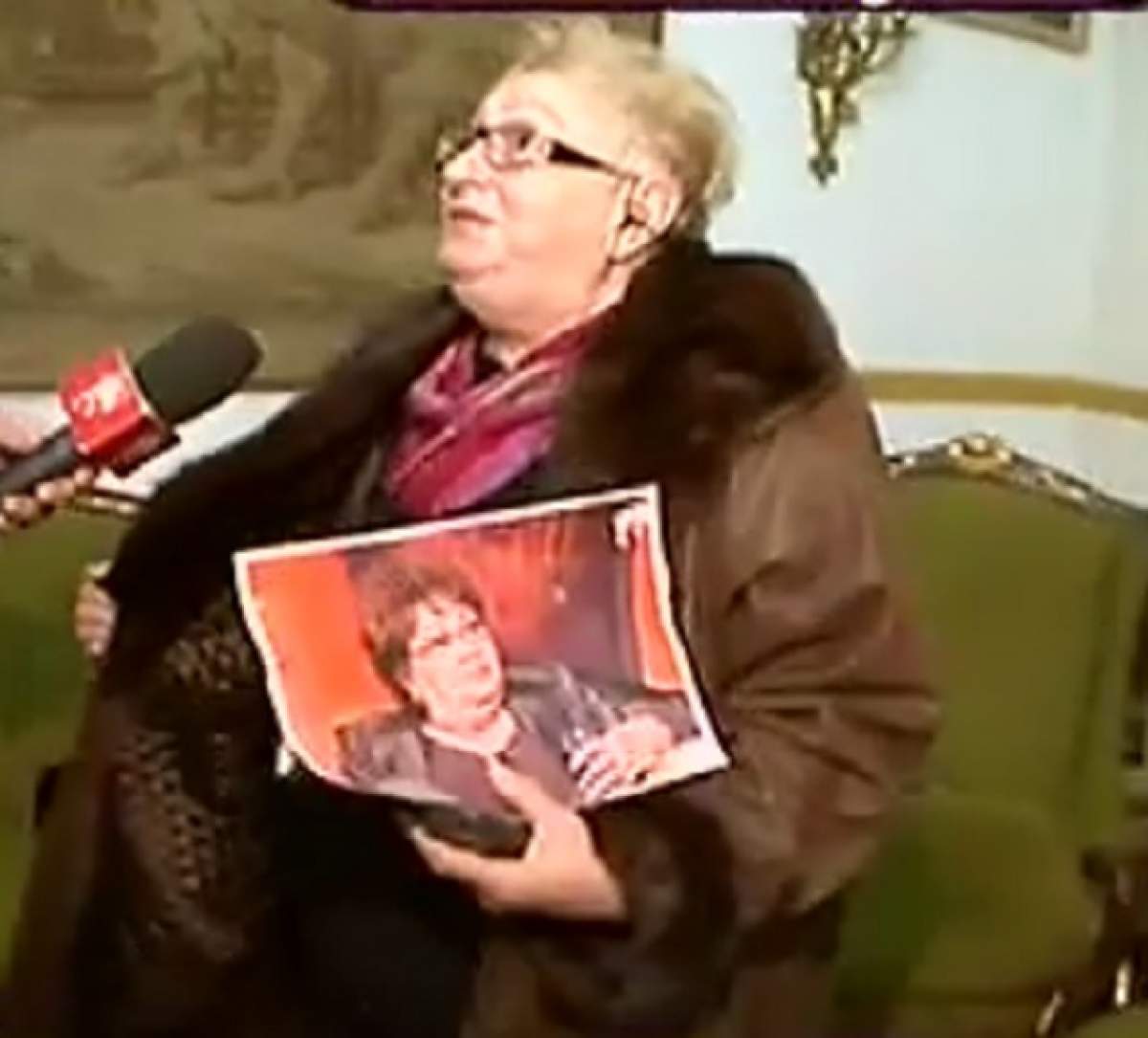 VIDEO / Sosia Marioarei Zăvoranu nu a plecat cu mâna goală din vila de la Afumaţi: "Sunt şi eu acum o doamnă!"