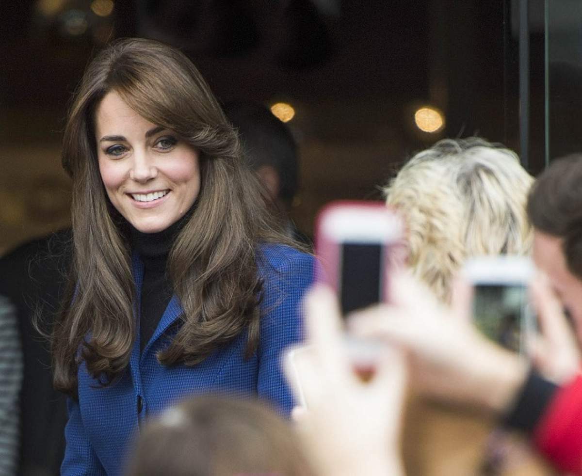 FOTO / Kate Middleton face senzaţie cu burtica! Cum arată ducesa de Cambridge, însărcinată a treia oară