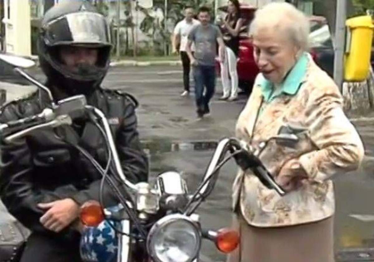 VIDEO de senzaţie / Paula Iacob, pe motor! La 82 de ani, a oferit IMAGINILE ANULUI