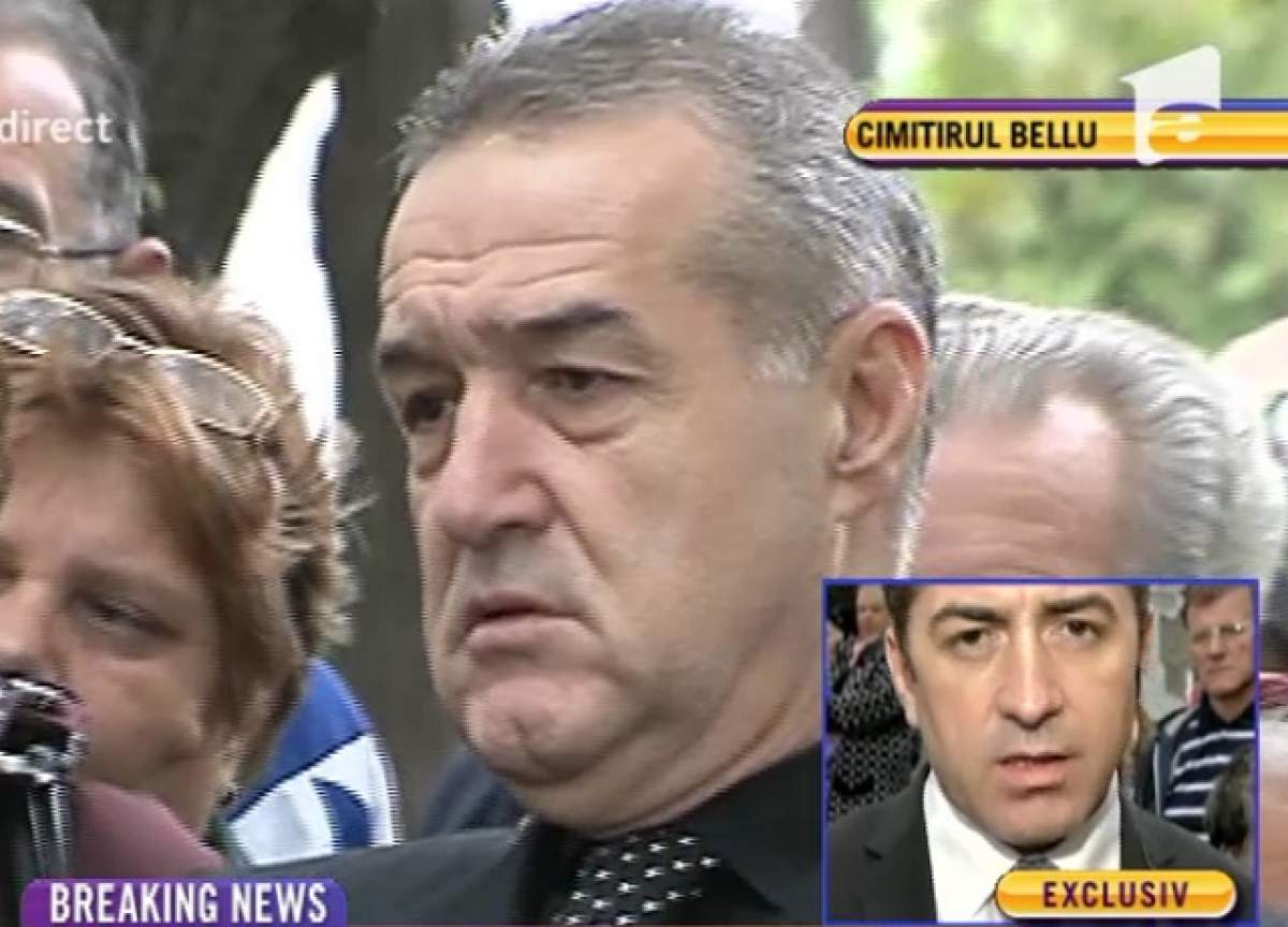 VIDEO / Momente sfâşietoare! Gigi Becali, în lacrimi la mormântul Paulei Iacob