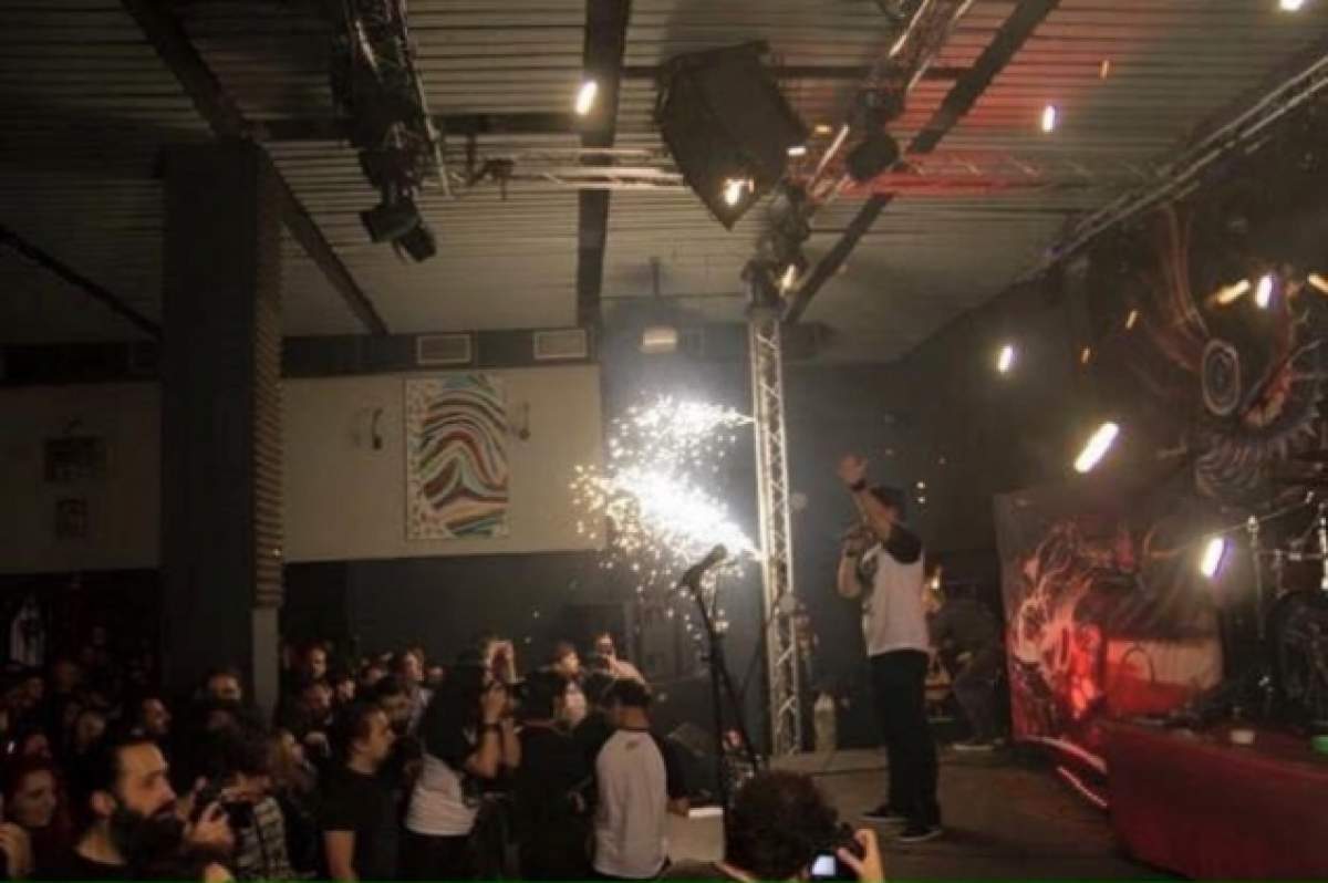 FOTO /  Coincidenţă sinistră?  Incredibil ce s-a întâmplat pe cer în timp ce în clubul ‪Colectiv‬ se dezlănţuia IADUL