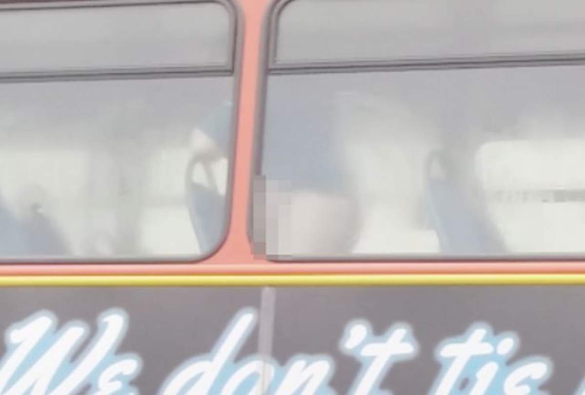VIDEO REVOLTĂTOR  / Un şofer de autobuz a fost filmat în timp ce se autosatisfăcea