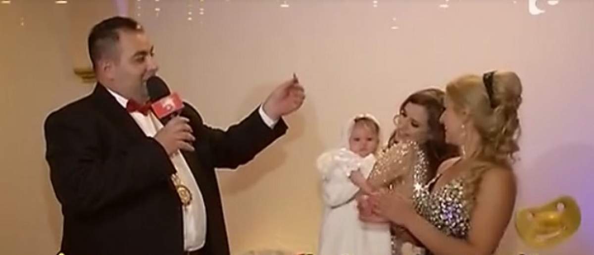 VIDEO / Daniel Cioabă, naş de lux pentru fata Iuliei din "Abracadabra"! Ce cadourile scumpe i-a făcut micuţei