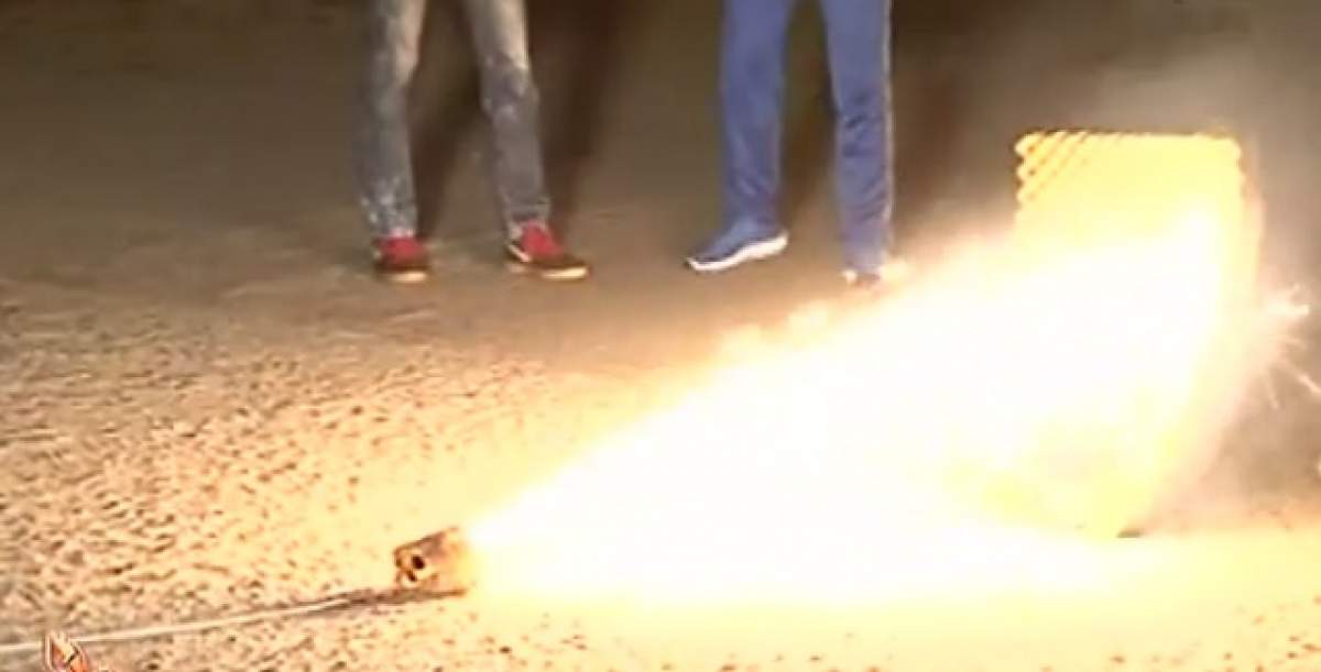 VIDEO / Un pirotehnist a făcut o demonstraţie similară cu incendiul de la Colectiv! Iată rezultatul uimitor