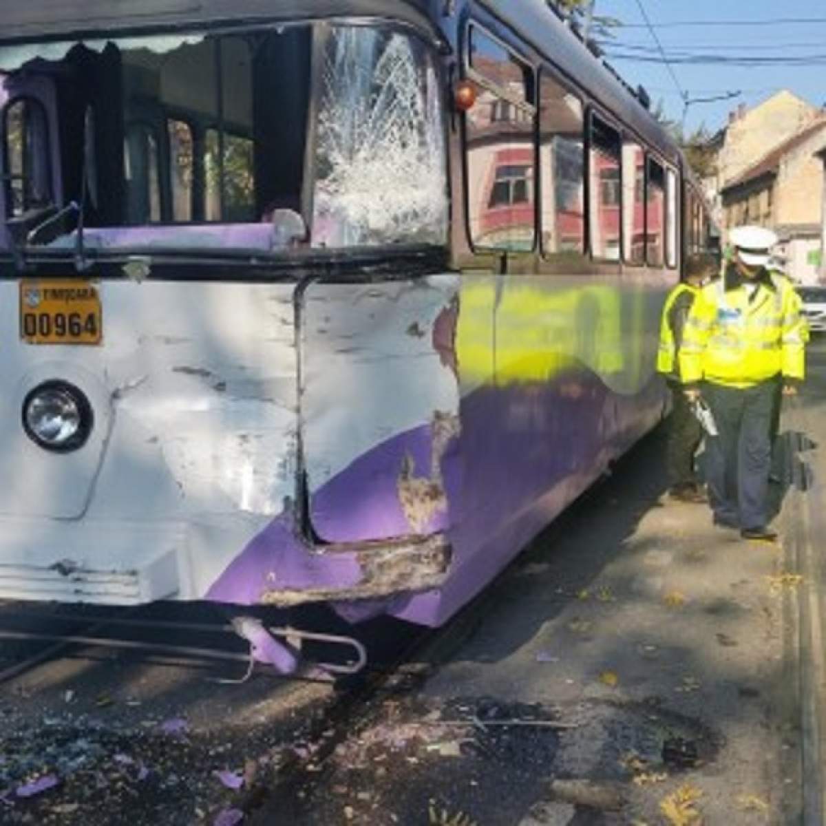 17 răniţi, în urma unui accident grav de tramvai în Timişoara! Care este starea lor