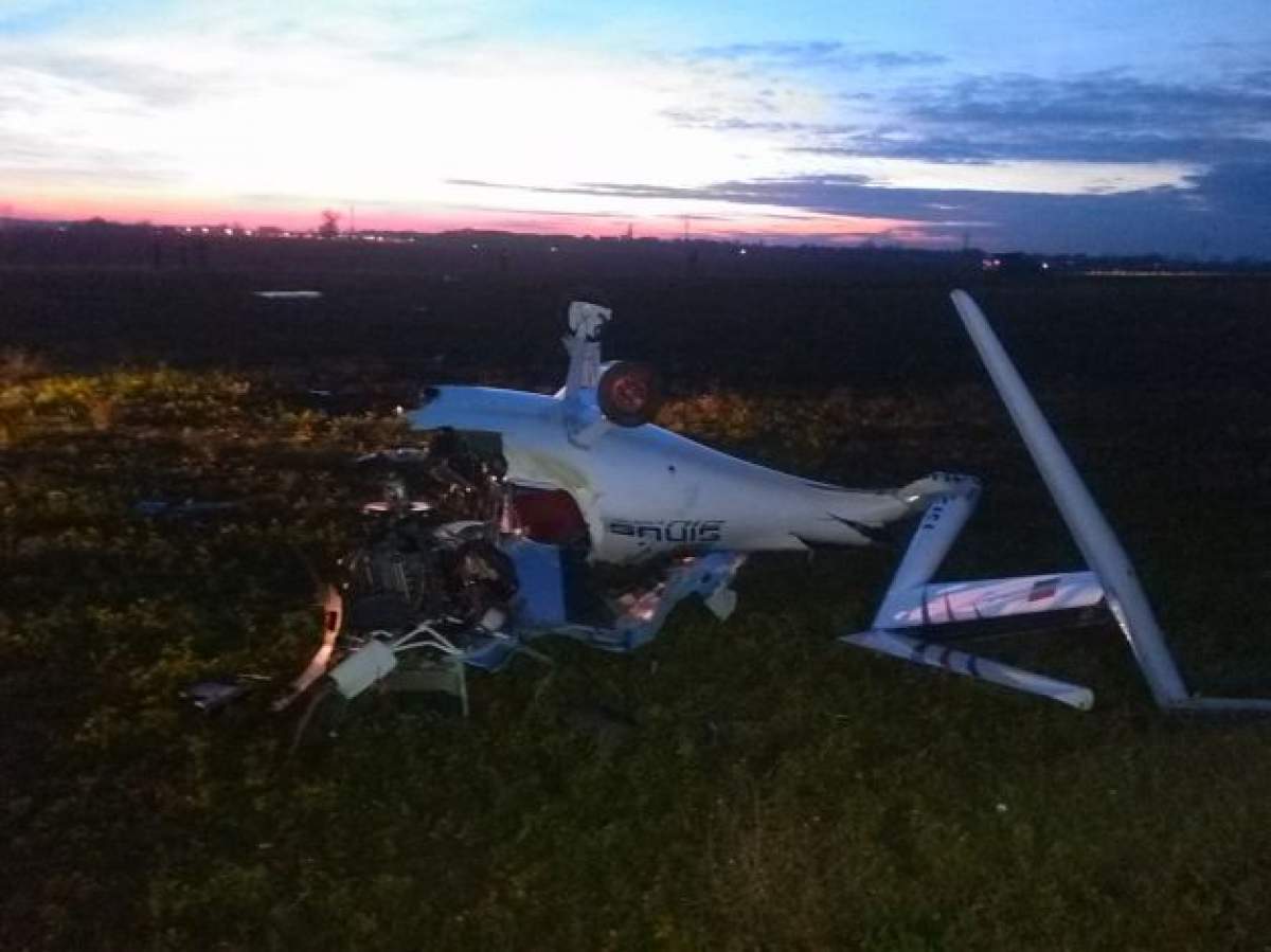 UPDATE: ULTIMĂ ORĂ! Un avion s-a prăbuşit în România! Care este starea pilotului?
