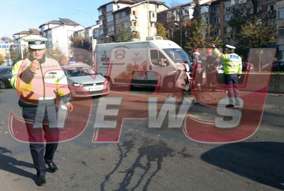 Accident grav în Capitală! Victimele au fost transportate de urgenţă la spital