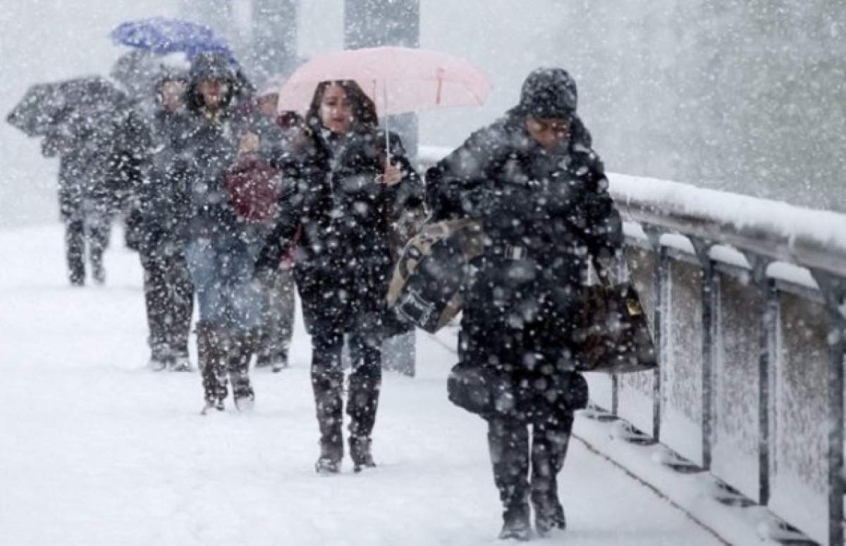 Gata, iarna îşi intră în drepturi! COD GALBEN DE NINSORI pentru mai multe JUDEŢE DIN ŢARĂ!