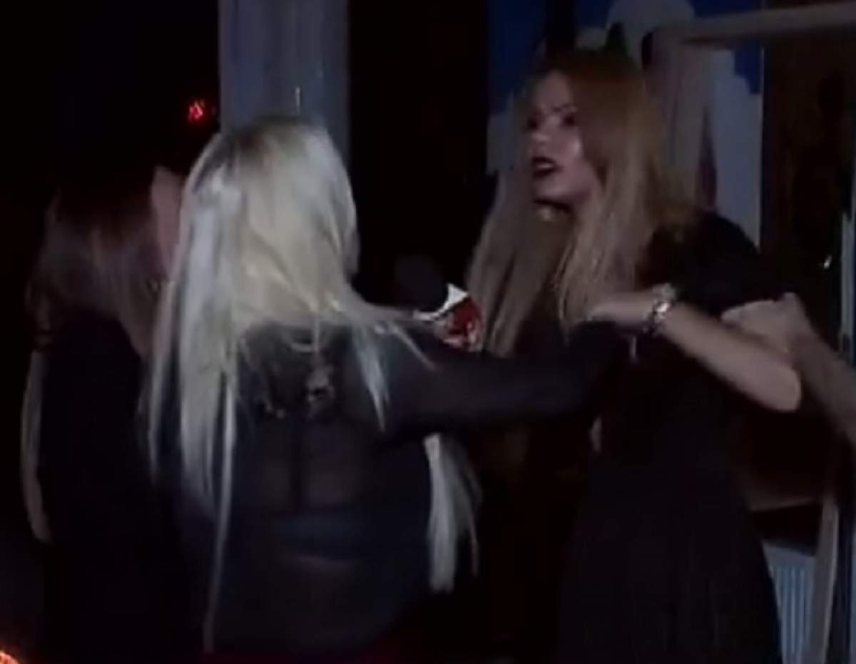 VIDEO / S-au luat la bătaie în culise! Beyonce de România şi Simona Traşcă şi-au aruncat cuvinte grele: "Nu mă culc cu boşorogi burtoşi ca tine!"