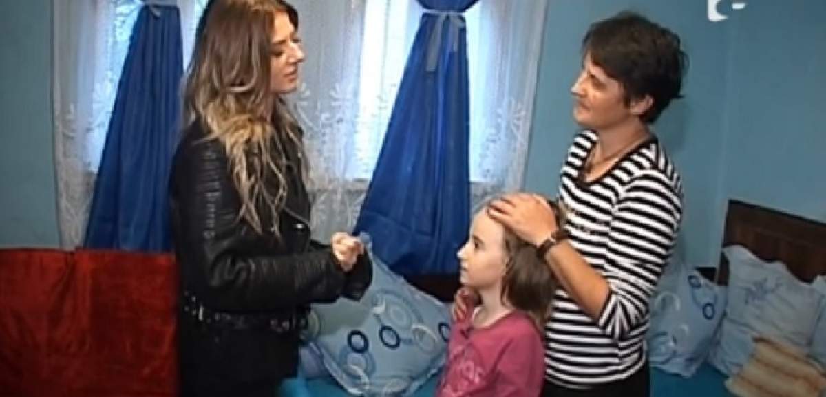 VIDEO / Lidia Buble, soră pentru o fetiță grav bolnavă! Copilul a scăpat ca prin minune din casa care a ars