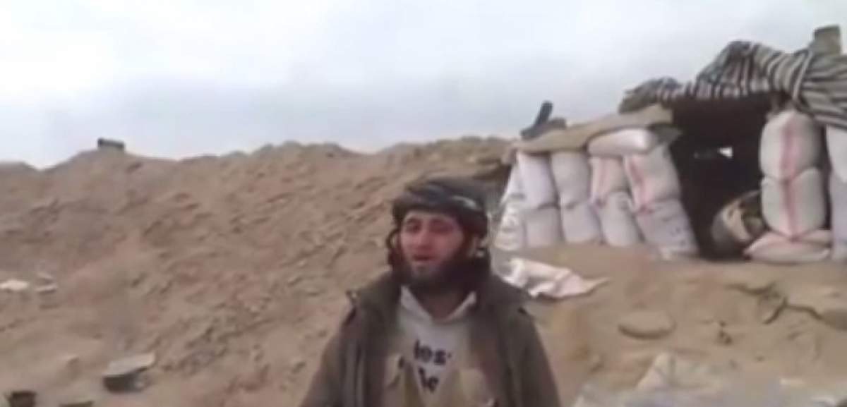 VIDEO / IMAGINI ŞOCANTE! Rebel islamist ucis în timp ce se filma! Bomba i-a explodat chiar în spate