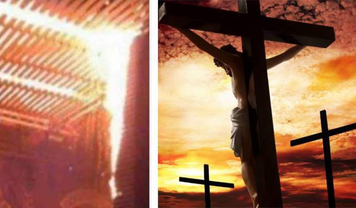 Teoria şocantă care circulă pe internet, după tragedia din Colectiv: "Doar eu văd forma lui Iisus răstignit pe cruce?"