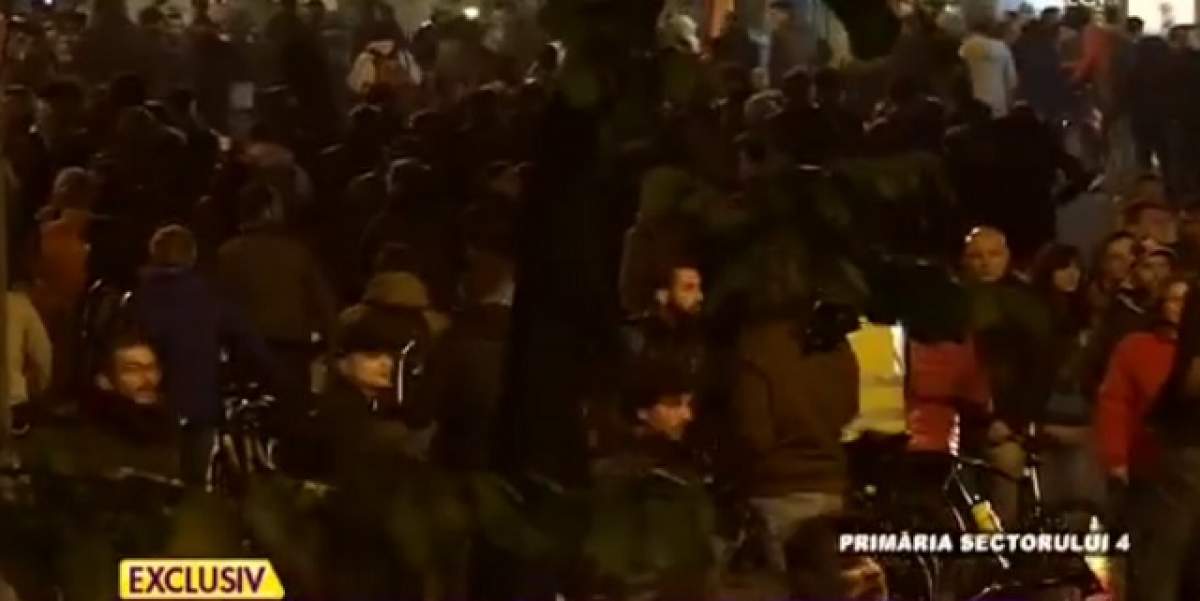 Incident la protestele din Capitală! Un bărbat a LEŞINAT