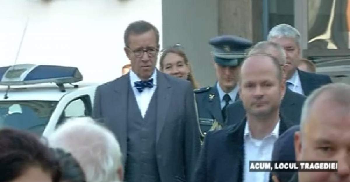 VIDEO / Solidaritate fără precedent! Preşedintele Estoniei a ajuns la locul tragediei de la Colectiv