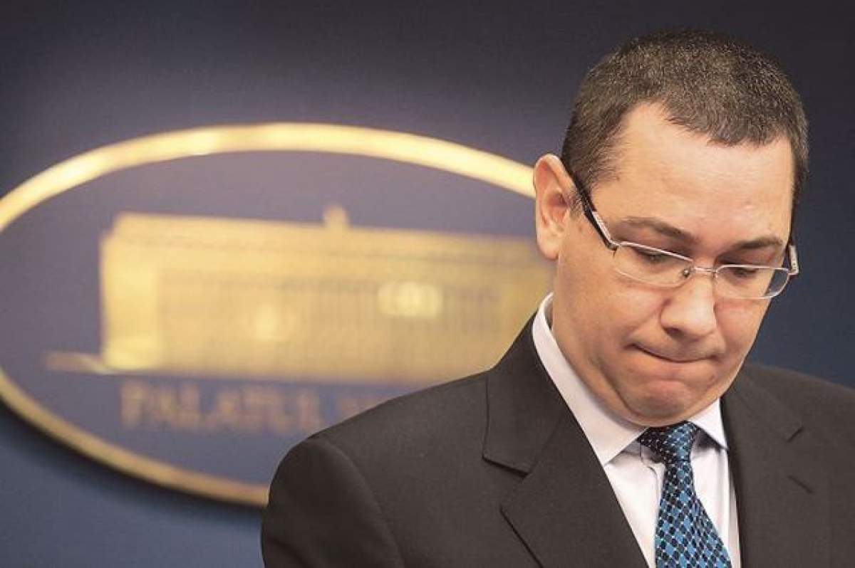 VICTOR PONTA A DEMISIONAT