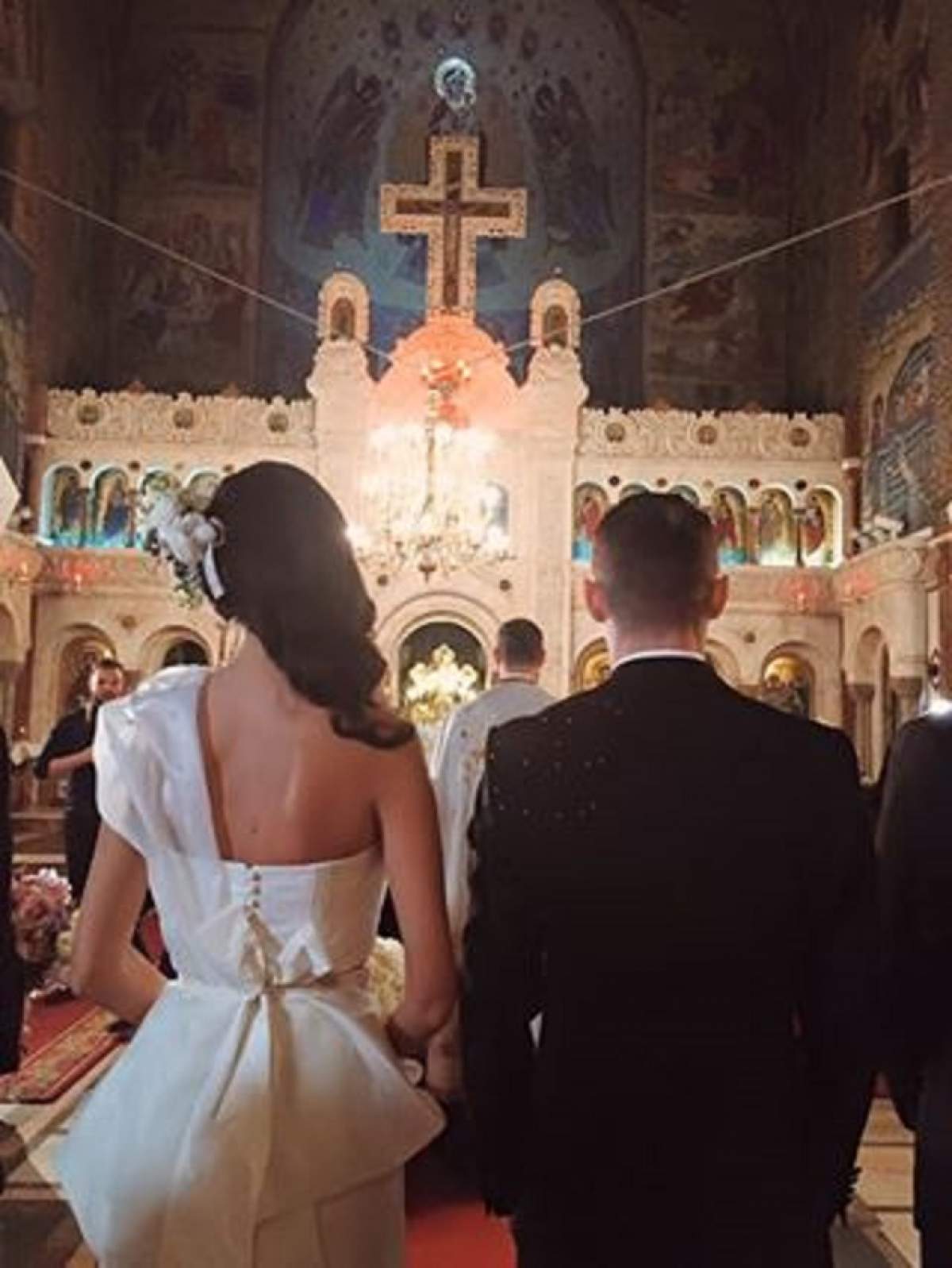 VIDEO / S-au căsătorit! Avem primele imagini de la nunta lui Adi Sînă cu Anca Serea