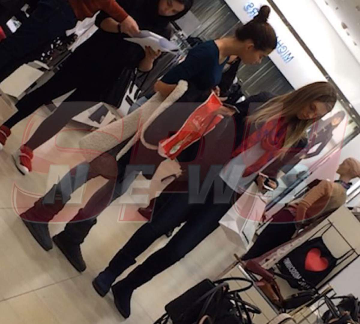 VIDEO / După ce a plecat cu mana goală din mall, iubita lui Boureanu s-a „răzbunat"! Paparazzi Spynews.ro au surprins tot