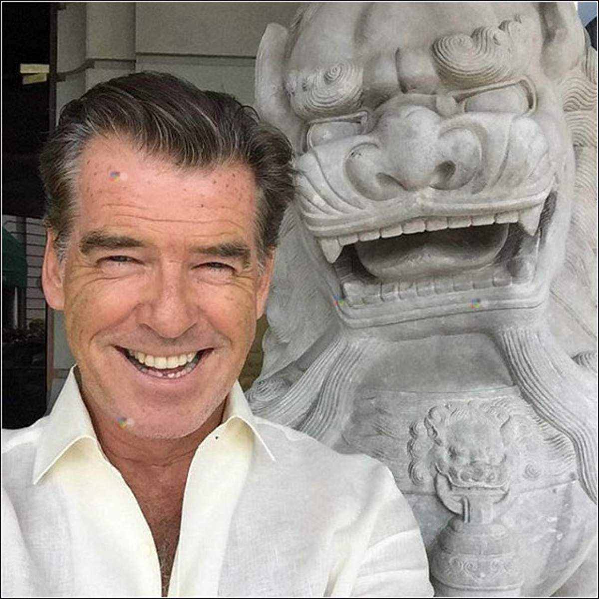 Pierce Brosnan, tată din nou? Imaginea cu care a făcut înconjurul lumii: "Iubire, şi singura iubire"