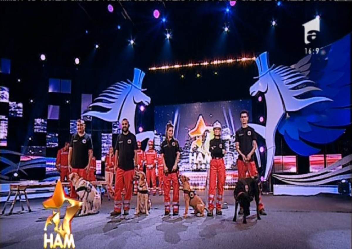 VIDEO / Juriul "Ham Talent" aproape că a rămas fără replică! Clubul Câinilor Utilitari a ajuns în marea finală