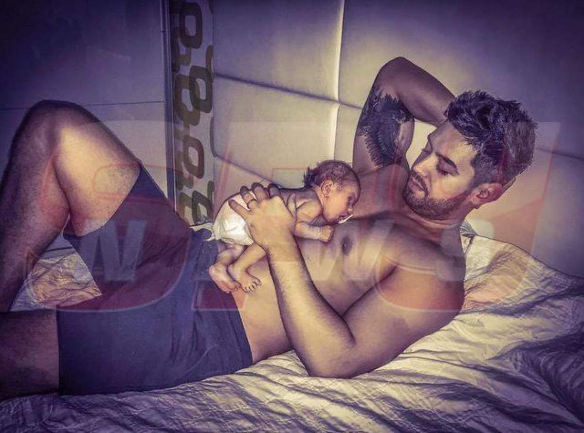 Soţul Andei Adam, încă surprins de rolul de tătic: "Copiii ajung şi ei să aibă copiii lor"