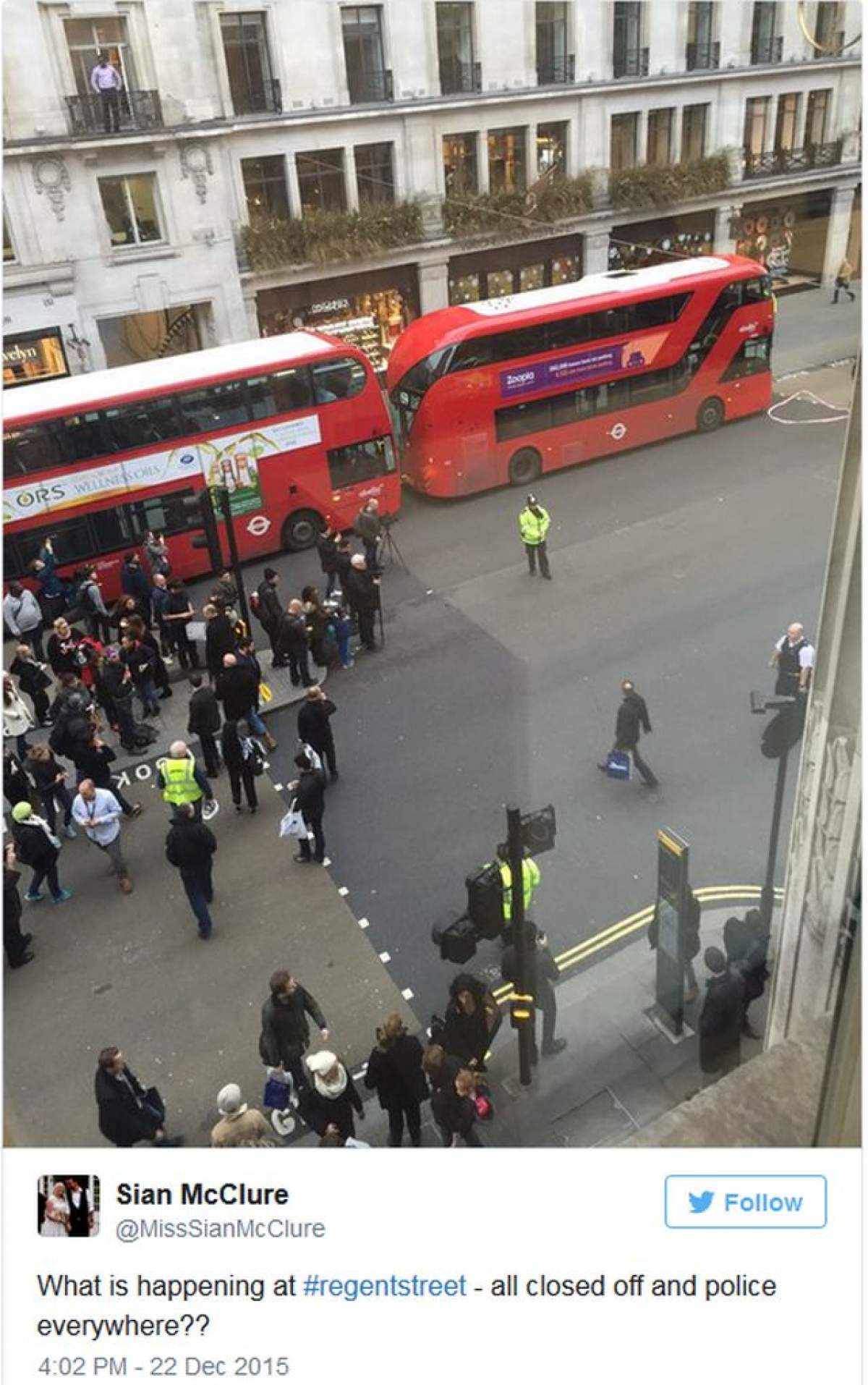 Panică în Londra! Una dintre cele mai mari străzi din oraş a fost evacuată după ce trecătorii au observat o maşină suspectă