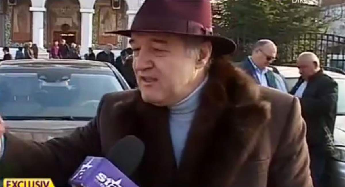 VIDEO / Crăciun în lacrimi pentru Gigi Becali: "Azi devenim fii ai Lui Dumnezeu"