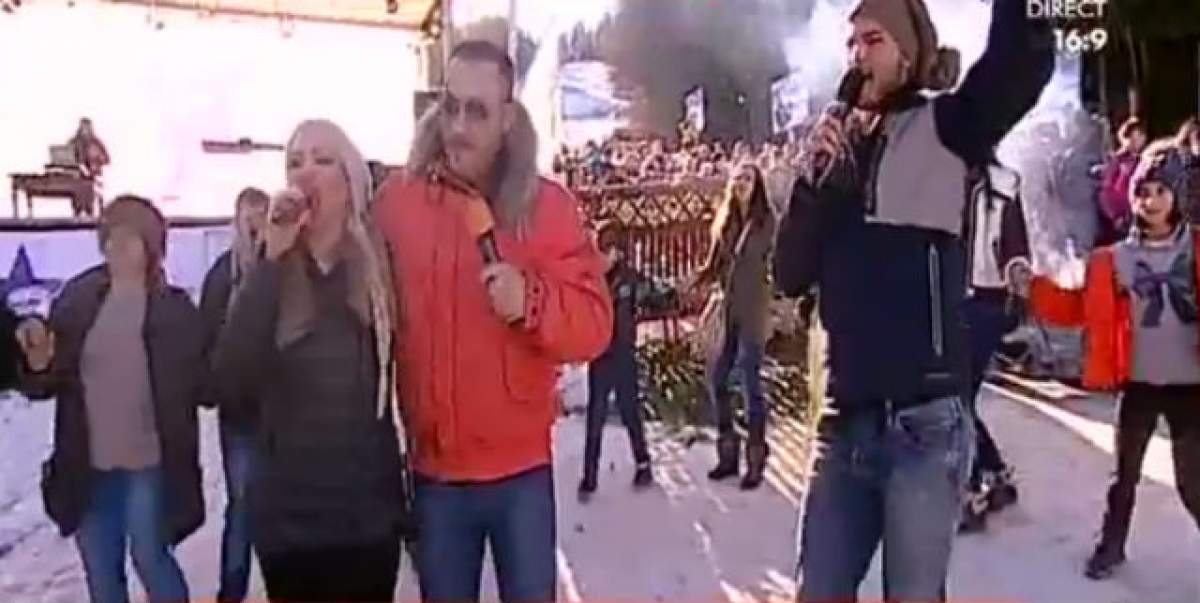 VIDEO /  "Avalanşă" de distracţie la "Star Matinal". Rocsana Marcu şi Răzvan Botezatu au cântat cu Ştefan Stan