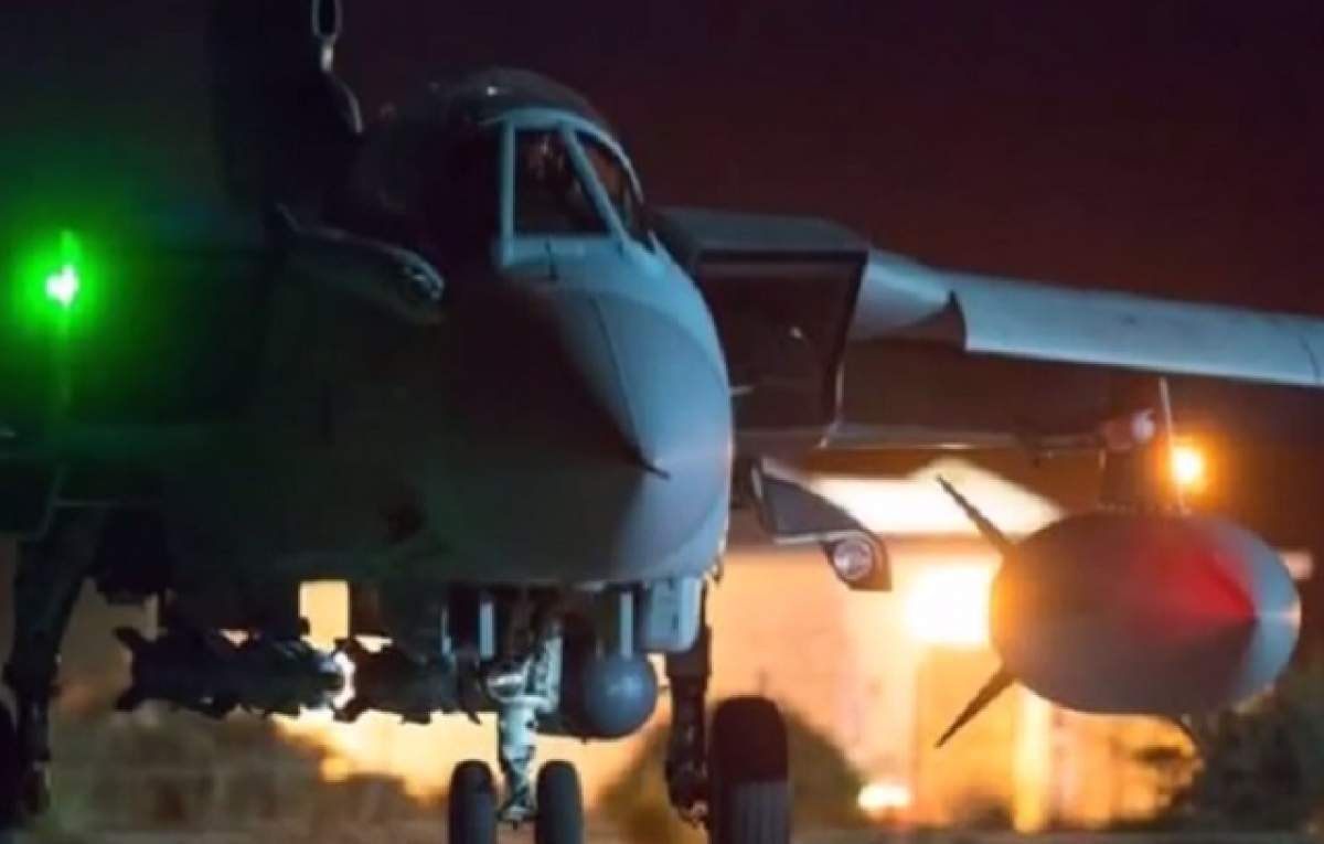 VIDEO / Marea Britanie a atacat Siria! Patru avioane militare au bombardat 6 ţinte ISIS