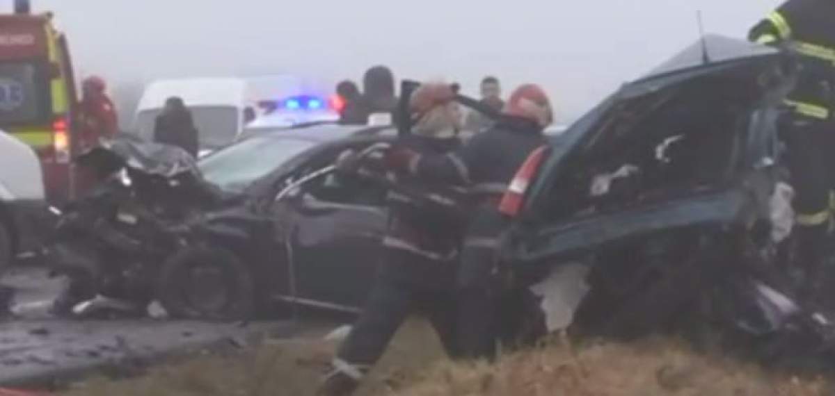 VIDEO / Accident TERIBIL în Focşani!I O fetiţă de 3 ani a murit alături de alţi doi adulţi