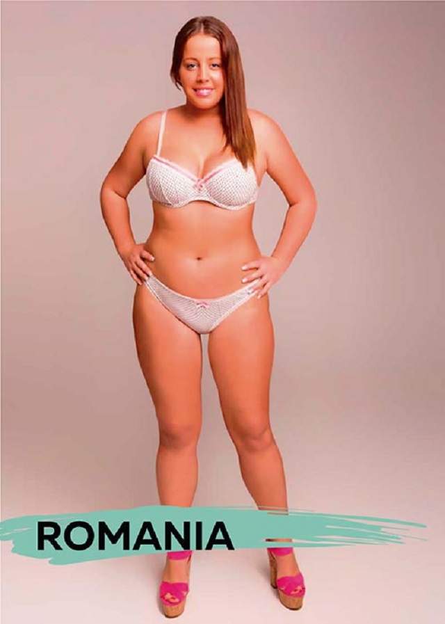 Cum arată femeia perfectă în diferite zone ale globului. Stai să vezi cum arată în România! Te aşteptai?