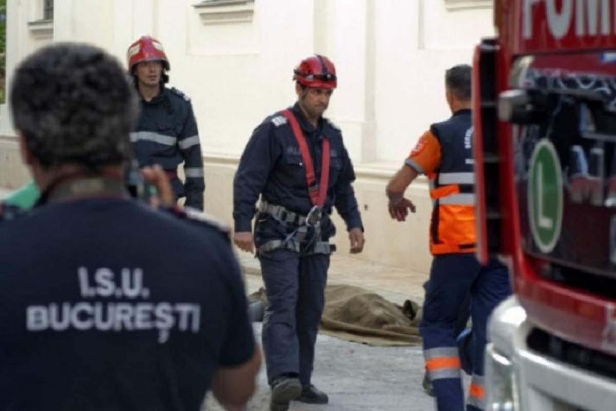 Accident şocant la Snagov! Doi muncitori au fost îngropaţi de vii!