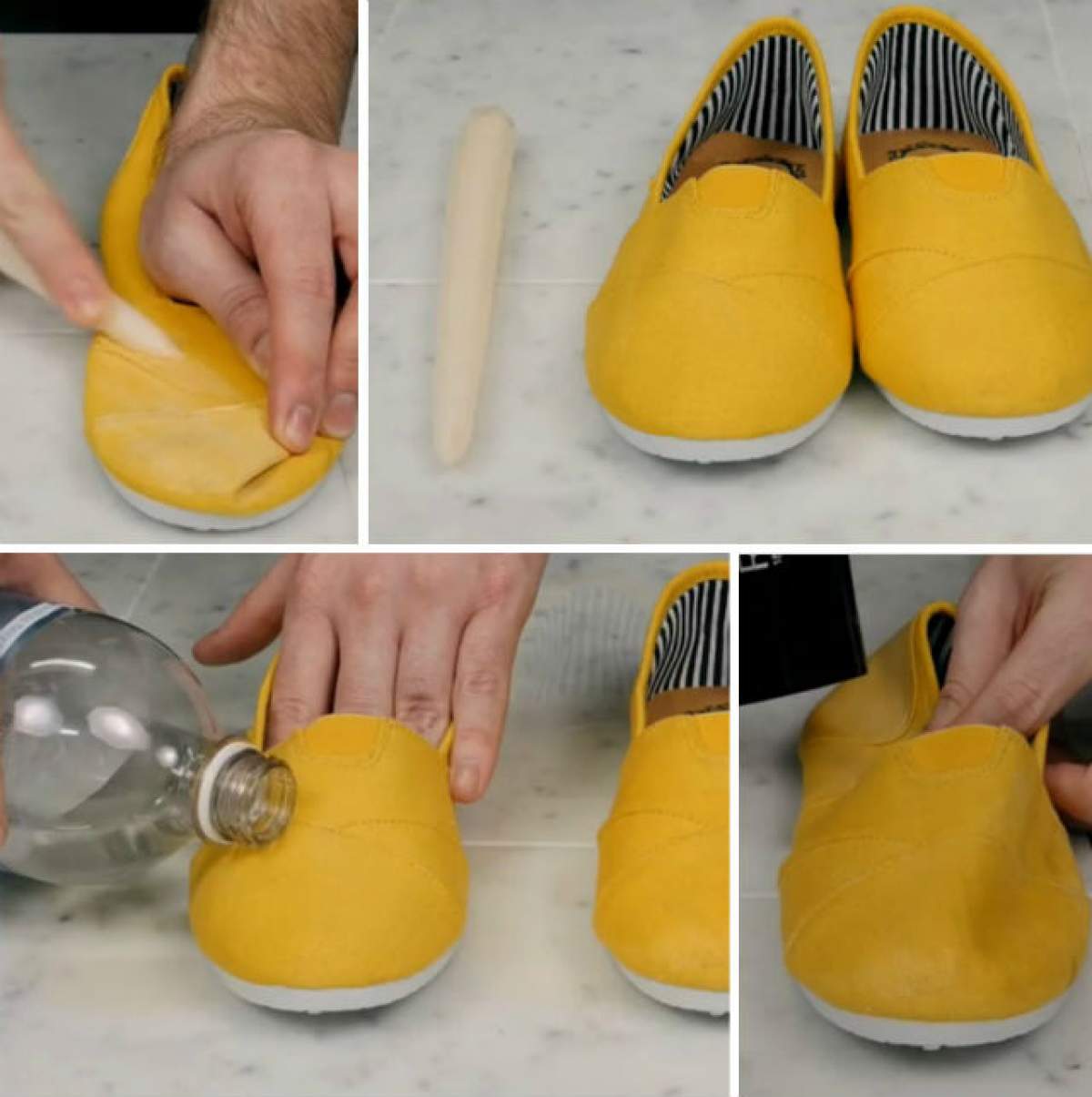 Cum să îţi faci pantofii din material textil să devină impermeabili? Ai nevoie doar de două obiecte din casă