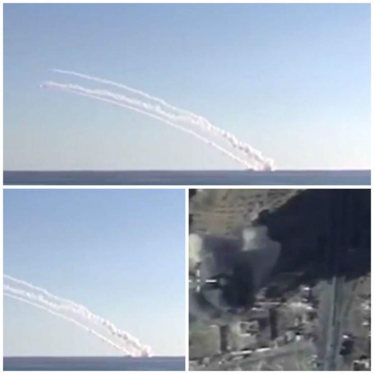 VIDEO / Submarin rusesc, în largul costelor Siriei. Se lansează rachete de croazieră