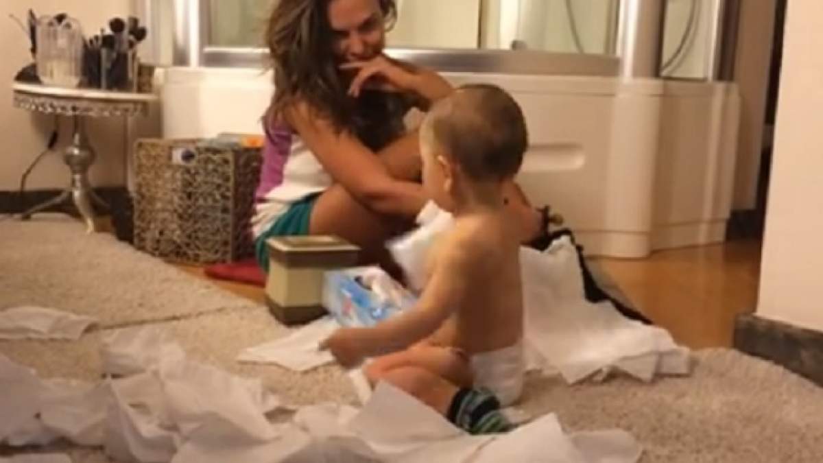 VIDEO / Anna Lesko, cele mai frumoase momente alături de băieţelul ei! Clipul care a smuls tuturor un zâmbet