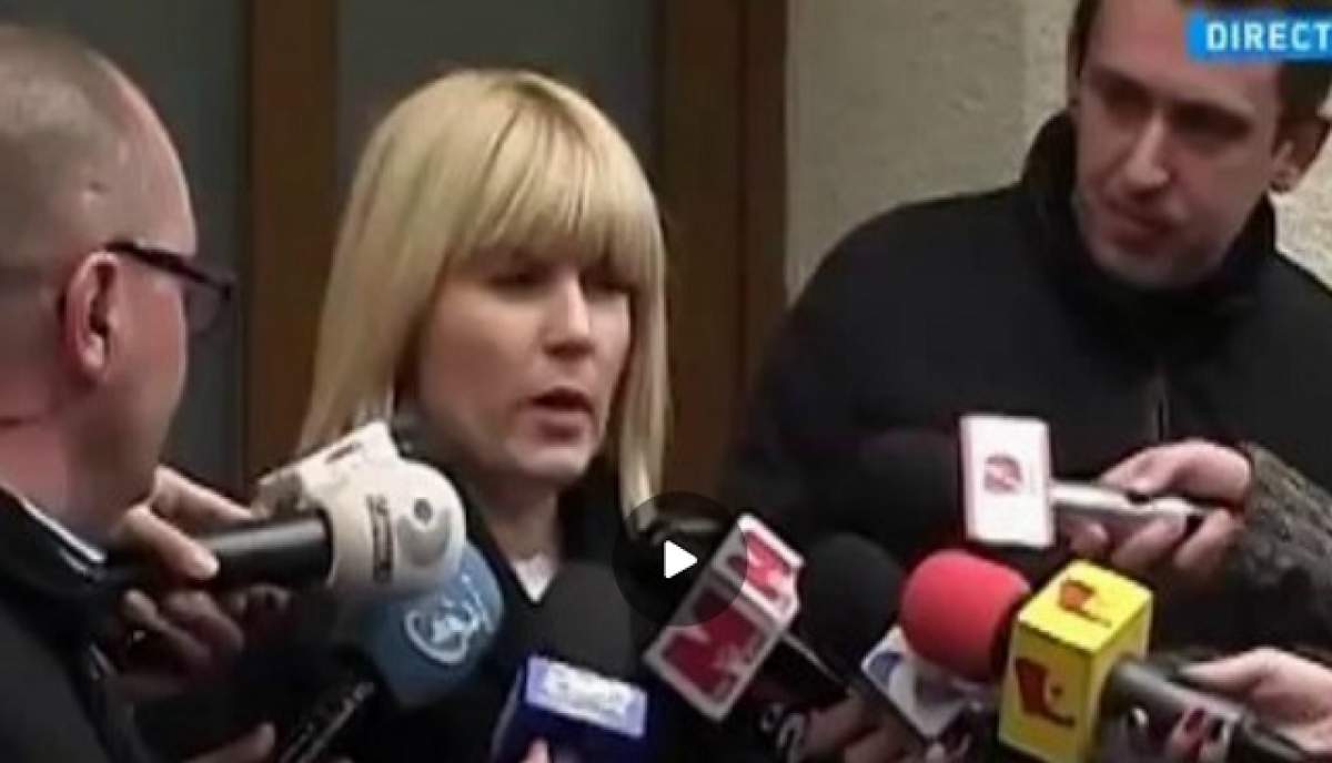 VIDEO / Elena Udrea a ieşit de la DNA: "Trebuie să spun că am dat cuiva ceva ca să nu mai fiu hărţuită?"