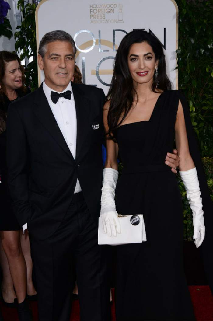 Staruri cu obiceiuri jenante! O să fii uimit ce face George Clooney lângă frumoasa Amal!