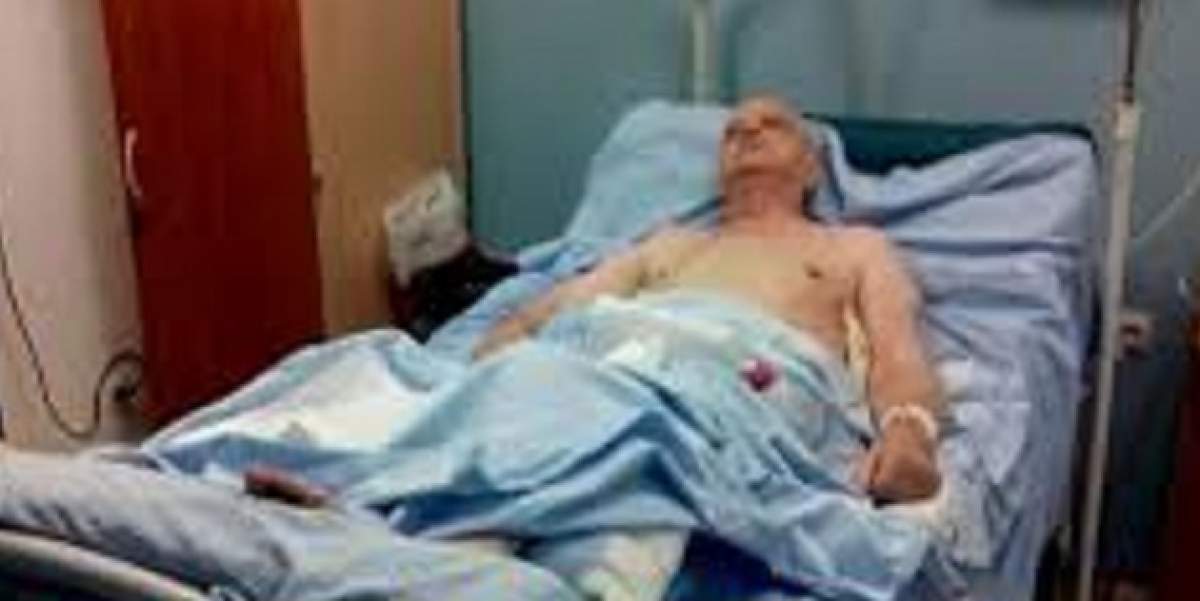 Un bărbat a rămas PARALIZAT, din cauza mizeriei din spital: "M-au nenorocit!"