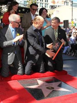 VIDEO & FOTO / Un actor celebru a primit  o stea pe Bulevardul Gloriei de la Hollywood