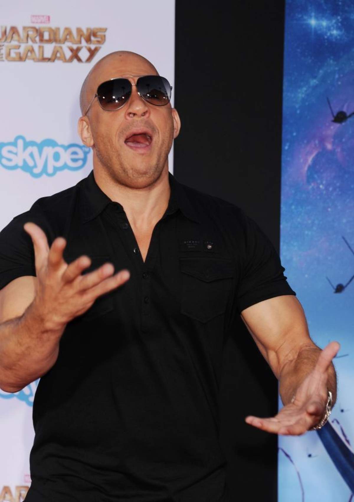 Bucurie mare pentru "durul" Vin Diesel! E tătic a treia oară! Prima poză cu bebeluşul!