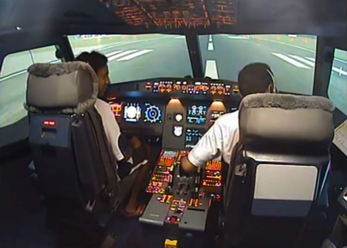 Aterizare de urgență a unui Airbus A320 al companiei spaniole Vueling! În avion s-a simţit miros de fum