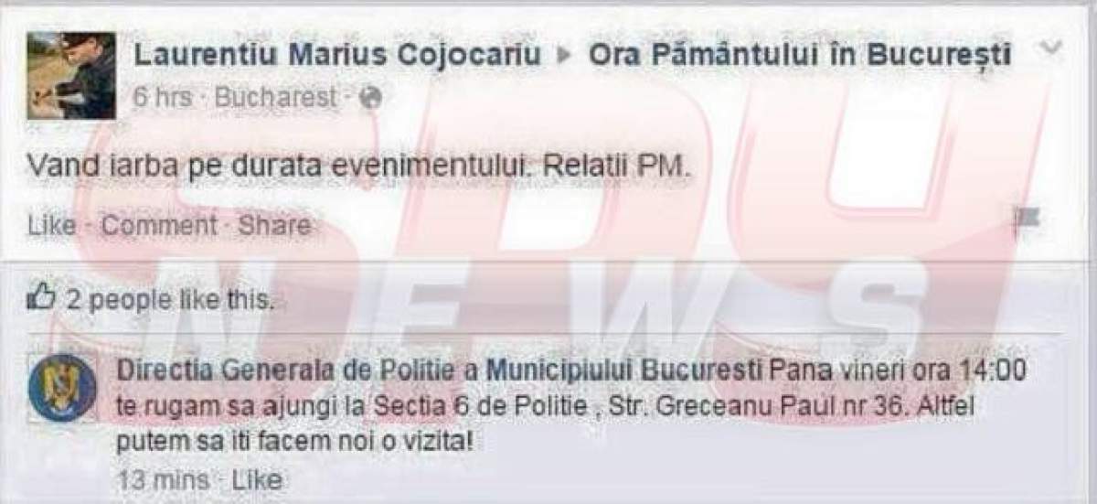Ce răspuns incredibil a primit un tânăr care a anunţat pe Internet că vrea să comită o infracţiune!