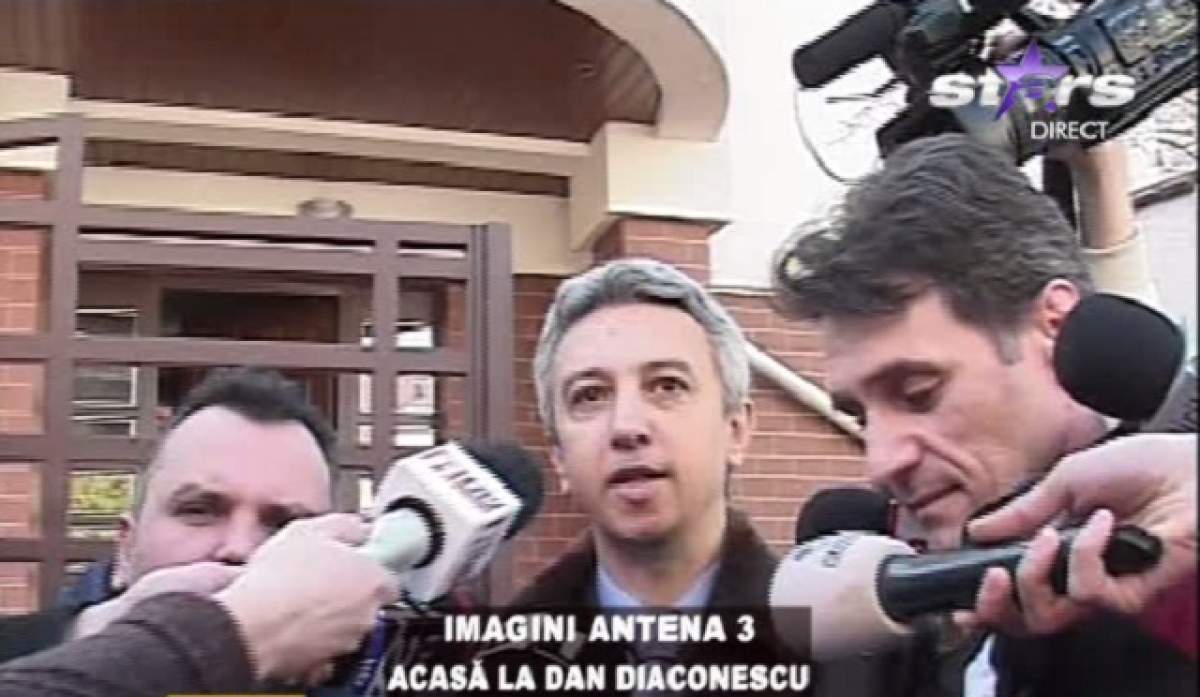 Prima declaraţie a lui Dan Diaconescu după ce a fost încătuşat