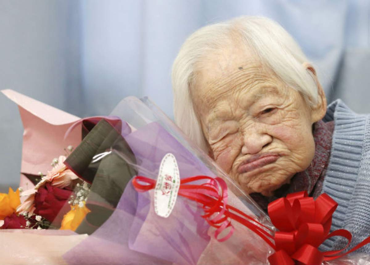 GALERIE FOTO / Aşa arată cea mai bătrână femeie din lume! Are 117 ani, secretul longevităţii?