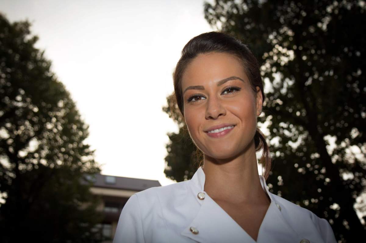 FOTO / Nu te-ai fi aşteptat niciodată ca Andreea Moldovan să reacţioneze aşa!