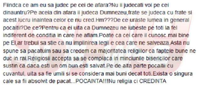 EXCLUSIV Balerina perversă a ajuns mare preoteasă! Nici prietenii nu o credeau capabilă de aşa ceva!